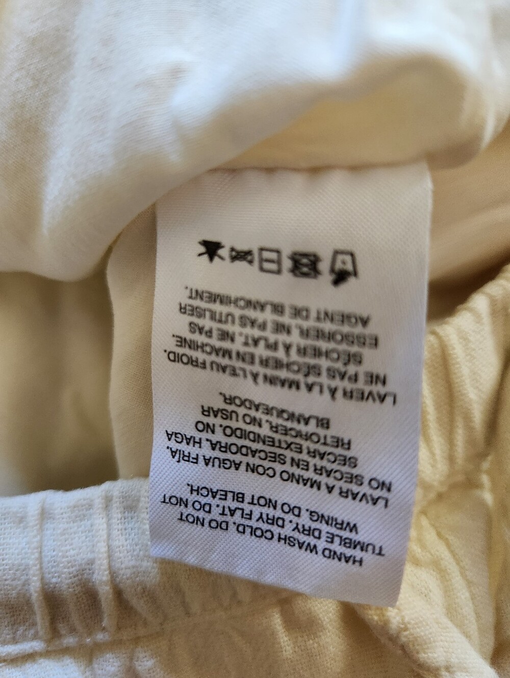Thread & Supply Dekker Linen Blend Wide Leg Pants New - Picture 10 of 11